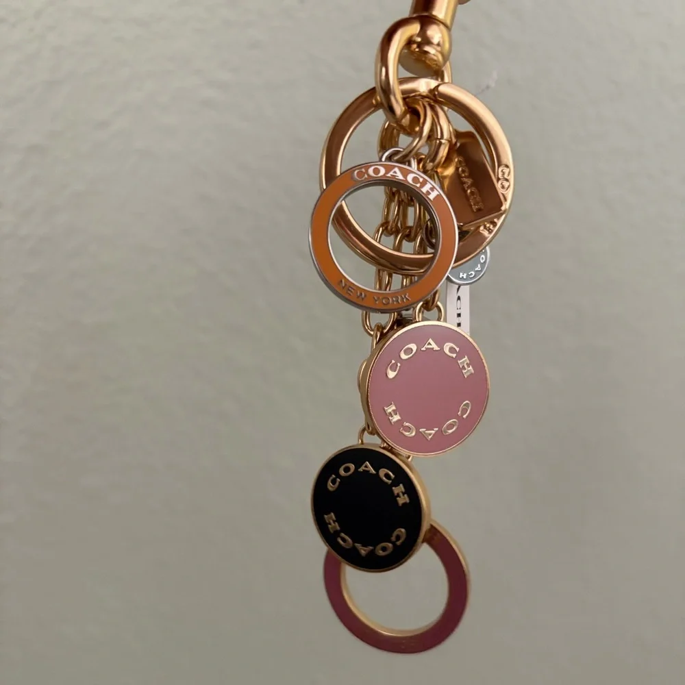 Coach Circle Cluster Bag Charm - Picture 5 of 7